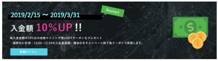 キャッシュバックキャンペーン